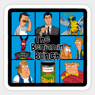 The Benjamin Bunch Sticker